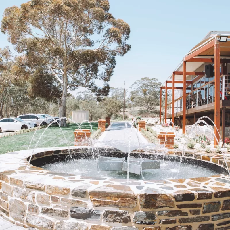 People like to relax at the Calabria Family Wines Barossa Valley in Vine Vale South Australia
