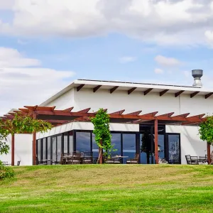 A relaxing photo of the Glenbosch Wine Estate in Everton Upper, Victoria