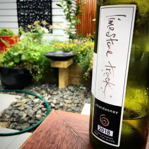 A relaxing photo of the Limestone Track Vineyard in Guildford, Victoria